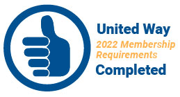 Seal: United Way 2022 Membership Requirements Completed