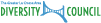 Greater La Crosse Area Diversity Council logo featuring that text in green and blue, and a blue bridge graphic
